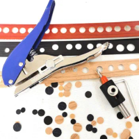 Manual Edge Band Puncher Plier Hole Punching Tool 6mm 8mm 10mm for Plastic Sheet Paper PVC ABS Opener Nail Hole Masking Plier
