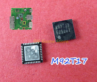 10ชิ้นล็อตชิป M92T17สำหรับ NS Switch เมนบอร์ดชิปแบตเตอรี่ชาร์จชิป IC M92T17 Audio Video Control IC สำหรับ Nintend Switch