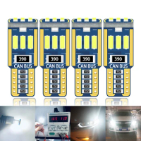4pcs T10 W5W 168 194 LED clearance lamp t10 w5w led bulbs Number plate light Interior reading lights Corner lamp Distance lamp