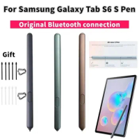 Original For SAMSUNG Galaxy Tab S6 SM-T860 865Tablet Stylus Sensitive S Pen Replacement Touch Screen Pencil With Bluetooth +Logo