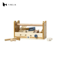 丹麥Fabelab 工具箱玩具組 感統玩具 木頭玩具 扮家家酒