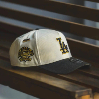 ERA Baharu 9FORTY A-FRAME LOS ANGELES DODGERS ULANG TAHUN KE-100 DUA TONA / KELABU UV SNAPBACK