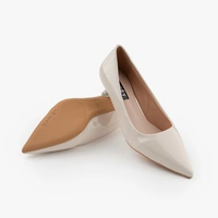 Sepatu Heels Wanita Sepatu Kerja wanita Heels 4cm Evelyn 35 CREAM