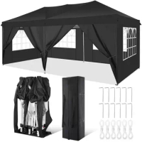 10x20 Heavy Duty Pop-up Canopy Camping Tent Outdoor Party Gazebo Instant Shelter