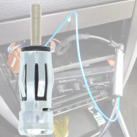 unji อะแดปเตอร์ปลั๊กเสาอากาศชาย ISO เป็น Din สำหรับวิทยุรถยนต์เบนซ์ A C CLK E M S SL Class W202 W208