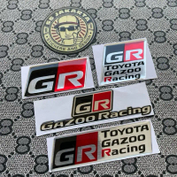 Sticker Stiker Emblem GR Toyota Gazoo Racing Timbul