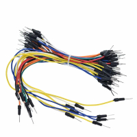 (65pcs Bundle) Breadboard Jumper Wires Male to Male Header for Arduino - Jumper Wire Bundle Various 