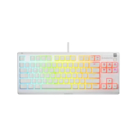 SteelSeries Apex 3 TKL 白色美式 RGB 遊戲鍵盤 IP32 防水 白色 64819 (V072) 