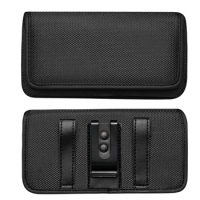 Mobile Phone Waist Bag for OnePlus 7T 6.55" Belt Clip Flip Holster Waist Bag Cover for OnePlus 7T Pro