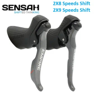 SENSAH Road Bike STI 2*8 2*9 Shifter Double 9 Speed Brake Lever Derailleur Bicycle Parts For Shimano Claris Sora