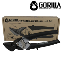【GORILLA 紳士質人手工具】超省力小型鐵皮剪刀(左彎剪)