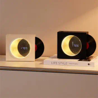 bluetooth-compatible Speakers Audio Vinyl Ambient Light Speakers Outdoor Portable Retro Stereo Vinyl Records Wireless Creativity