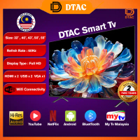 TV Pintar DTacSmart TV 32imnch/40inch/43inch/50inch HD LED Television With Android TV 1080P LED TV M