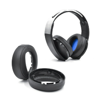 適用SONY PS4 7. 鉑金（白金）耳機套 索尼CECHYA-0090替換耳罩 PS3耳機海綿套 耳機維修配件