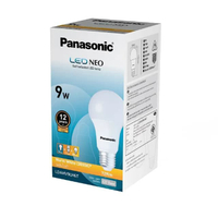 PANASONIC หลอดไฟ LED รุ่น LDAHV9LH6T สีวอร์มไวท์ 9W/729LM