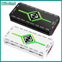 COD1 ถึง 9 พอร์ต 3 ใน 1 5V 3 Pin ARGB Controller พัดลมระบายความร้อน Hub SATA แหล่งจ่ายไฟ PWM ARGB Fa