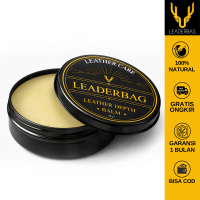 Leaderbag Balm Kulit Semir Biopolish Cream Perawatan Dan Pembersih Sepatu Tas Dompet Kulit Asli