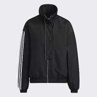 Adidas Original Bold Jacket HE6589 女 立領外套 運動 休閒 尼龍 簡約 舒適 黑