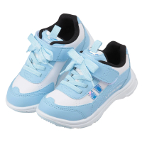 【布布童鞋】Moonstar日本LUVRUSH率真藍色蝴蝶結兒童機能運動鞋(I4A539B)