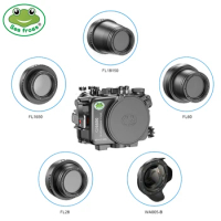 For Sony A6600 Camera Waterproof Box 40m/130ft Professional Waterproof Diving Housing Lens Port