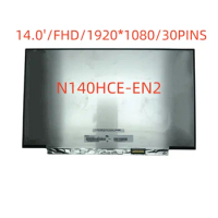 14.0' N140HCE-EN2 Laptop LCD Screen For Asus ZenBook Duo UX481FL Non-Touch 100% sRGB Display Panel FHD1920x1080 30pins eDP