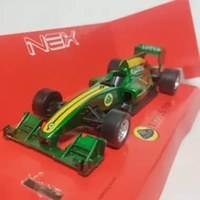 Diecast mobil Balap F1 Lotus T125 Welly Koleksi mainan anak Diecast mobil