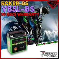 ROKER-BS BATERI BATTERY GEL YB5 YB5L LC135 V1 / EX5 / DREAM / E-BONUS / EGO / NOUVO / WAVE100 / BEAT