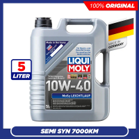 LIQUI MOLY MOS2 Leichtlauf 10W40 Minyak Enjin Separuh Sintetik (5L)