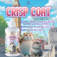 Miezekatze Crisp Coat Shampoo. Shampo Kucing BSH British Shorthair & Exotic