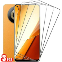 3Pcs Tempered Glass For Realme 11 10 8 7 9 Pro Plus 9i 8i Screen Protector For Realme GT5 GT Neo 5 SE 3 2 3T 2T Master Edition