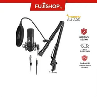 MAONO AU-A03 Profesional Studio Microphone Kit Condensor Cardioid Microphone Podcast untuk Game Kara
