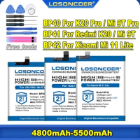 LOSONCOER BP40 For Xiaomi Redmi K20 Pro / Mi 9T Pro BP41 For Redmi K20 / Mi 9T BP42 Battery Mi 11 Lite