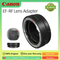 Canon EF-EOS R Mount Adapter EF-RF Lens Adapter For Canon EOS RP R R3 R6 R7 R10 for EOS EF / EF-S Lens Original Accessory