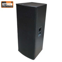 GETSHOW 2 Way double 15 inch POWERED PA speaker Active professional loudspeaker system