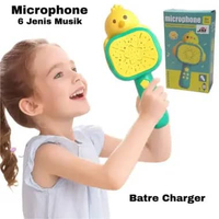 Mainan Mic Karaoke Microphone Lagu Anak Edukatif Musikal