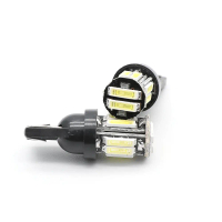 Lampu Lebar Baharu T10 7020 10 Lampu Kod Penyahkodan Cahaya Plat Lesen Lampu Kecil LED untuk Kereta 