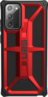【美國代購-現貨】UAG Samsung Galaxy Note20 Ultra 5G [6.9英寸屏幕]堅固輕巧的超薄防震手機殼 紅黑色