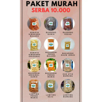 Paket Camilan Cemilan Murah Serba 10.000 | jajanan murah | Keripik singkong ceriping | lanting kelan
