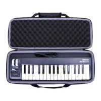 XANAD EVA Hard Case for midiplus, 32-Key Midi Controller, 32-Key (AKM320) Protective Carrying Storag