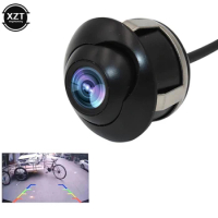 12V Universal Car Reversing Camera 360 Degree HD CCD Rear View Camera Waterproof Car Parking Accessories