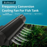 Jebao Jecod ACF Series Aquarium Cooling Fan 12V 3W 4W Frequency Conversion Cooling Fan for Fish Tank Aquarium Accessories