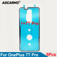 Aocarmo 5Pcs/Lot Back Cover Adhesive Waterproof Sticker Glue For OnePlus 7T Pro 1+7T Pro
