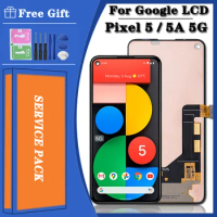 AAA Quality For Google Pixel 5a 5 a 5G Display Screen Touch Panel Digitizer For Google Pixel 5 Pixel5 LCD GD1YQ GTT9Q Frame