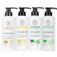 Amida蜜拉 新升級有機洗髮精500ml(雪絨花/積雪草/綠茶/香檳)