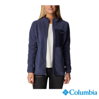 Columbia 哥倫比亞 女款-柔暖刷毛外套-深藍 UAR01420NY /FW22