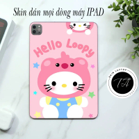 Miếng Dán IPAD Skin In Hình hello Kitty Cho Máy Tính Bảng IPAD Pro/Mini/Air - Dán IPAD Pro11/Gen9/Ge