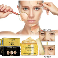Eelhoe 24K Gold Repair Cream Firming Loose Skin Fading Wrinkle Moisturizing Moisture Replenishment Skin Rejuvenation Skin Cream