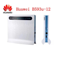 HUAWEI B593 B593u-12 4G WIFI Router 4G 100Mbps LTE CPE Wireless Gateway Huawei With Antenna