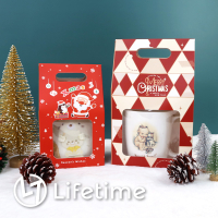 ﹝聖誕屋鏤空提盒﹞正版 禮物包裝 提袋 聖誕提盒 鏤空 提盒 耶誕 聖誕禮物〖LifeTime一生流行館〗