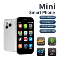 Original SERVO KING8000 Classic Mini Smart Phone 3.0‘’ Screen 4G LTE Google Store Android OS 2000mAh 2 SIM Card Palm Smartphones